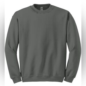 NEW G180 Gildan Adult Unisex Heavy Blend™ 8 oz., 50/50 Fleece Crew Gray 2XL